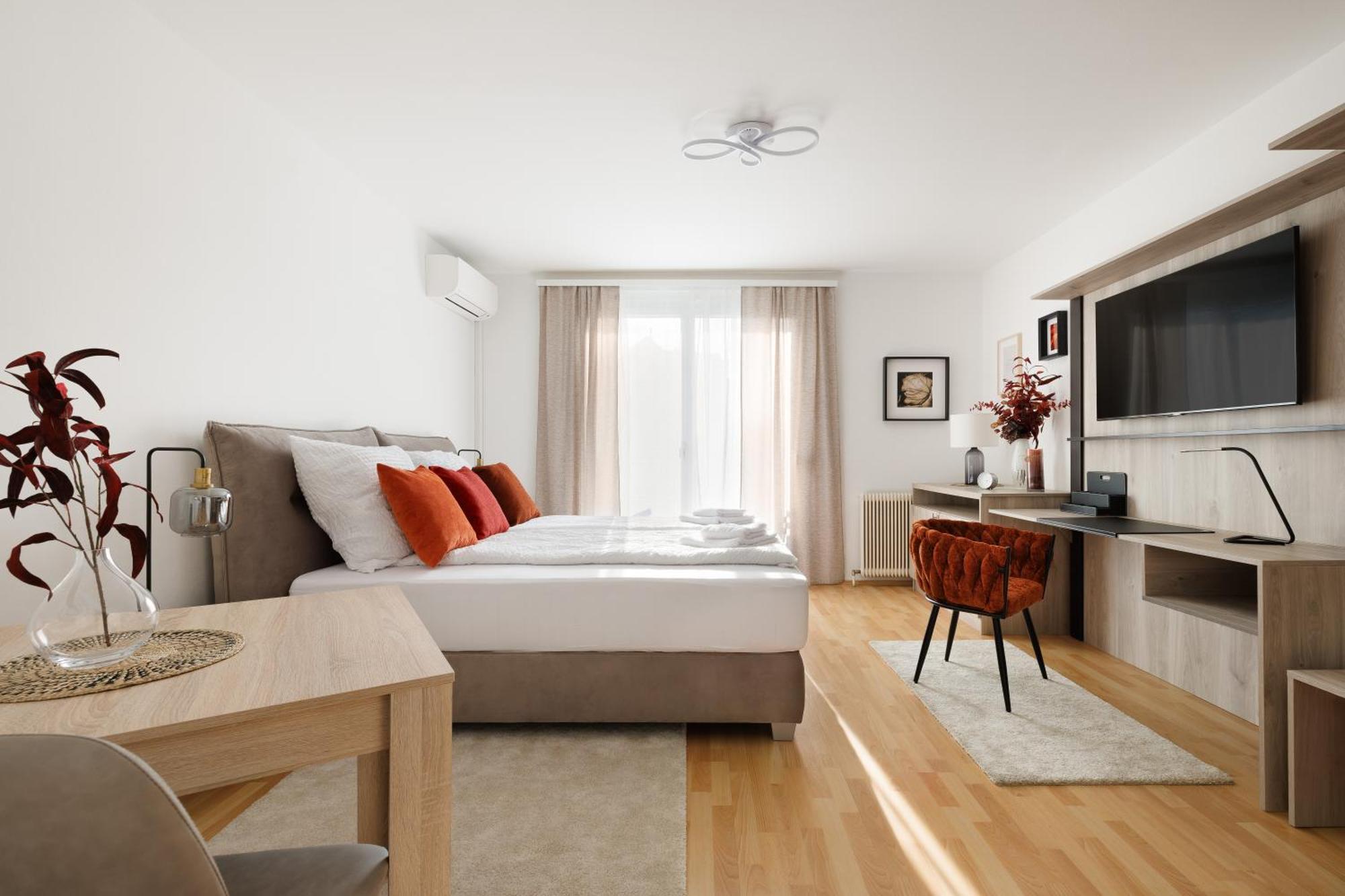 וינה Neu! Apartment Mit Klimaanlage, Nahe Hauptbahnhof מראה חיצוני תמונה
