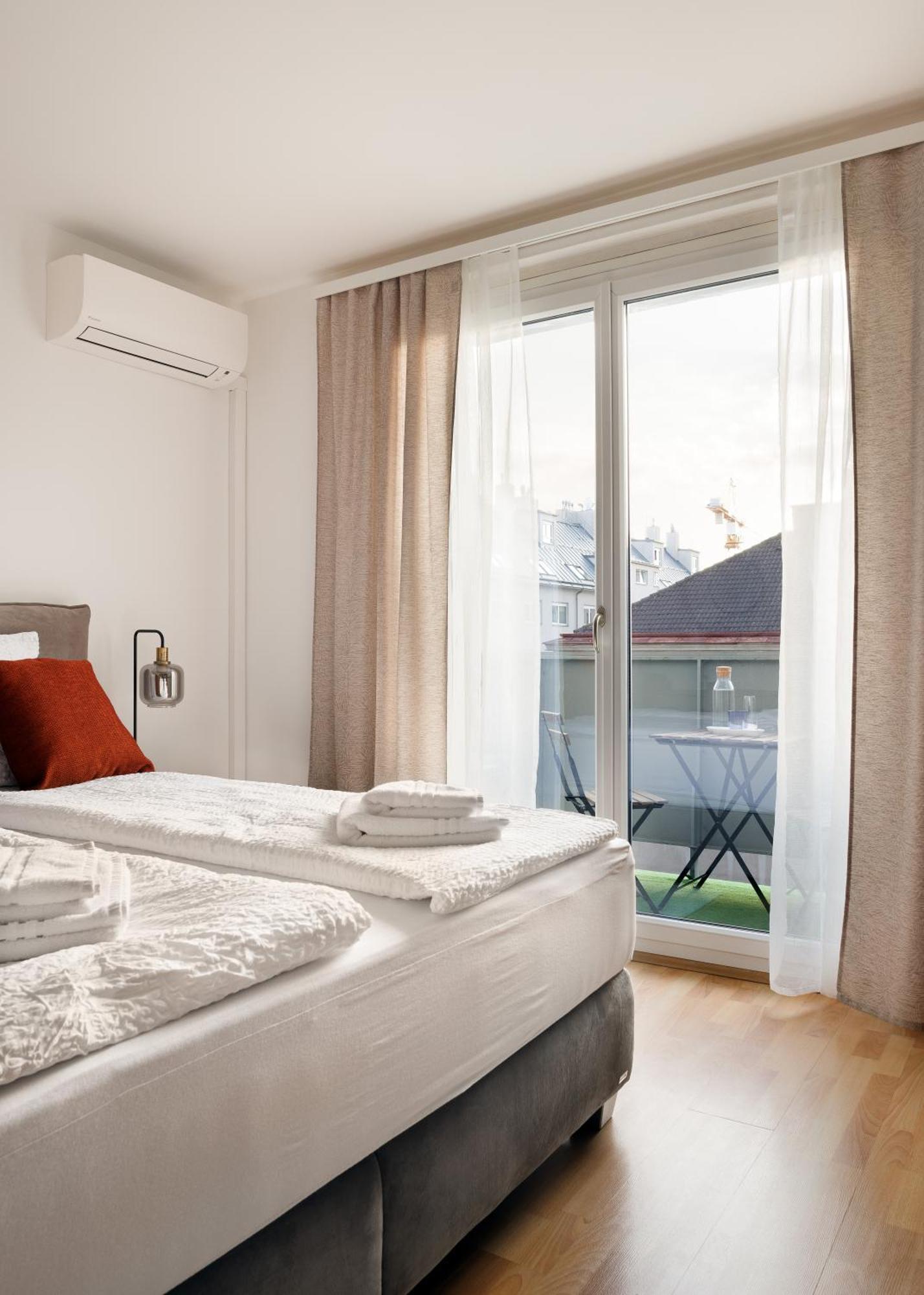 וינה Neu! Apartment Mit Klimaanlage, Nahe Hauptbahnhof מראה חיצוני תמונה